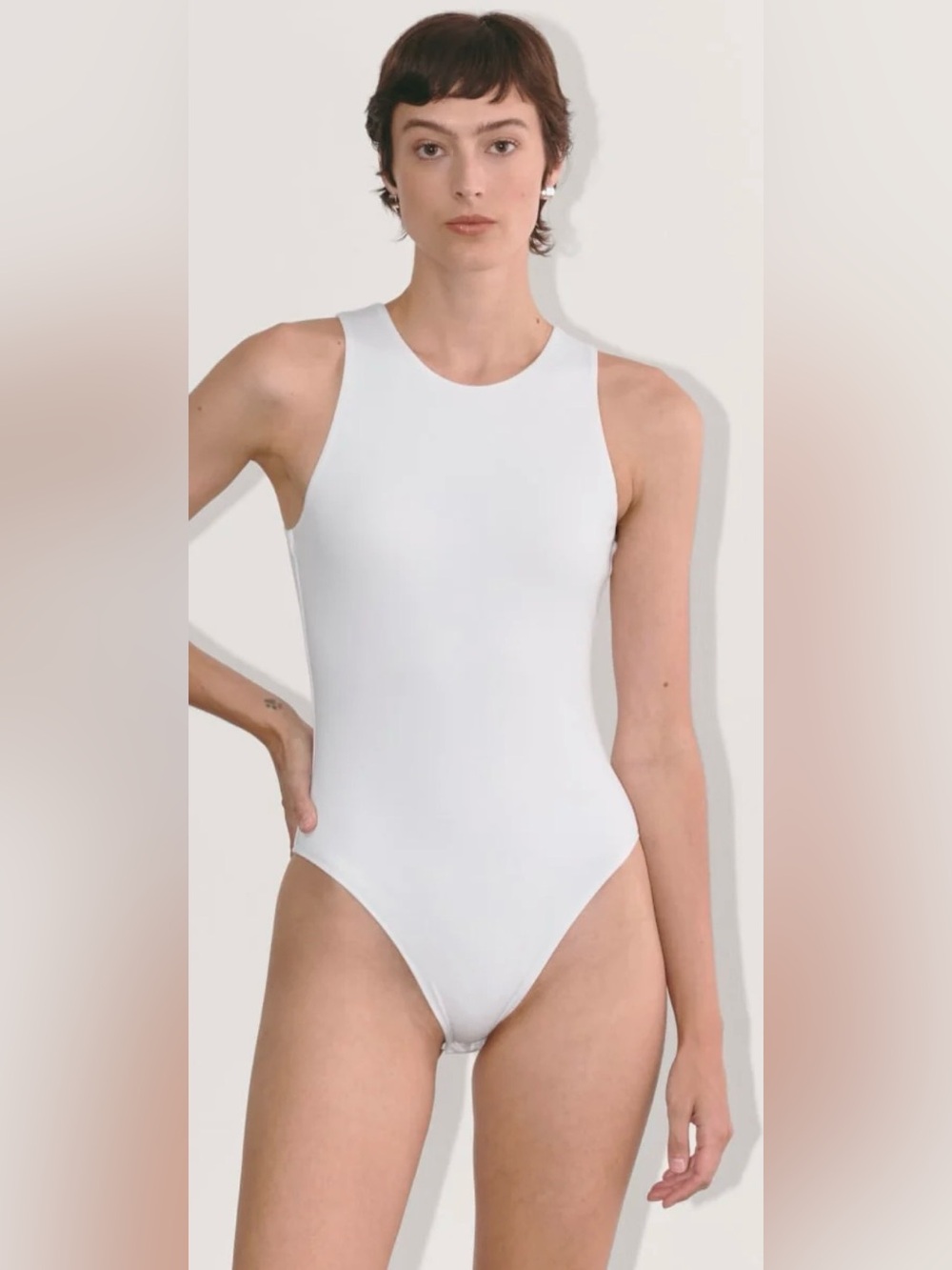 109. Everlane The Cutaway Tank Bodysuit